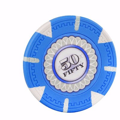 10 tk Tricolor Flower Clay pokkeri žetoonide komplekt Kasiino mündipokker Metallist Meelelahutus Baccarat Texas Chip Poker Club Aksessuaarid