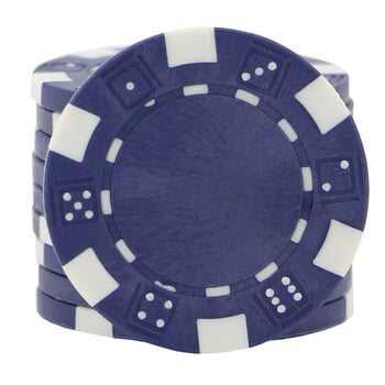 10 τμχ ABS+iron+clay Texas Poker Chips Professional Casino Blank Poker Chips Metal Coin Επιτραπέζια παιχνίδια Club Poker Αξεσουάρ Σετ