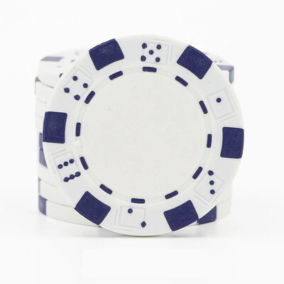 10 kom ABS+željezo+glina Texas poker žetoni Profesionalni casino prazni poker žetoni Metalni novčić Društvene igre Klub Poker pribor Set