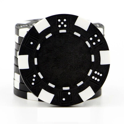 10 kom ABS+željezo+glina Texas poker žetoni Profesionalni casino prazni poker žetoni Metalni novčić Društvene igre Klub Poker pribor Set