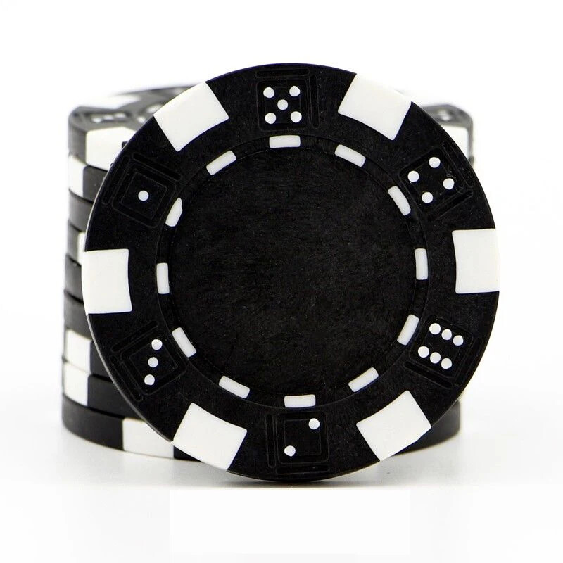 10 kom ABS+željezo+glina Texas poker žetoni Profesionalni casino prazni poker žetoni Metalni novčić Društvene igre Klub Poker pribor Set