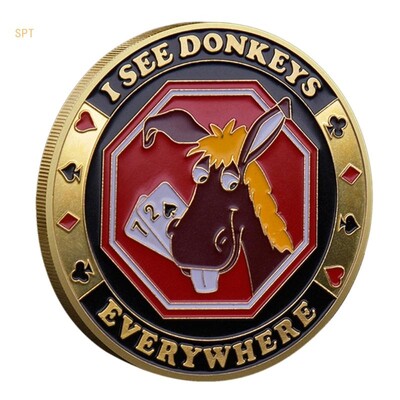 Kaardikaitsmed Kollektsionäärid Metallist kiip, suveniirkiip 714F