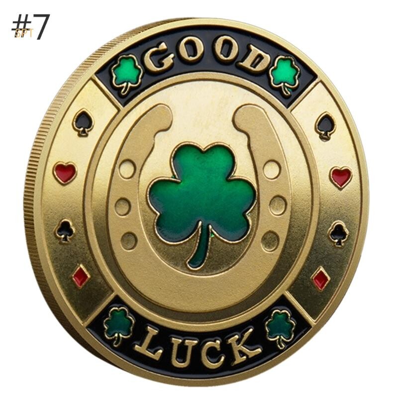 Kaardikaitsmed Kollektsionäärid Metallist kiip, suveniirkiip 714F