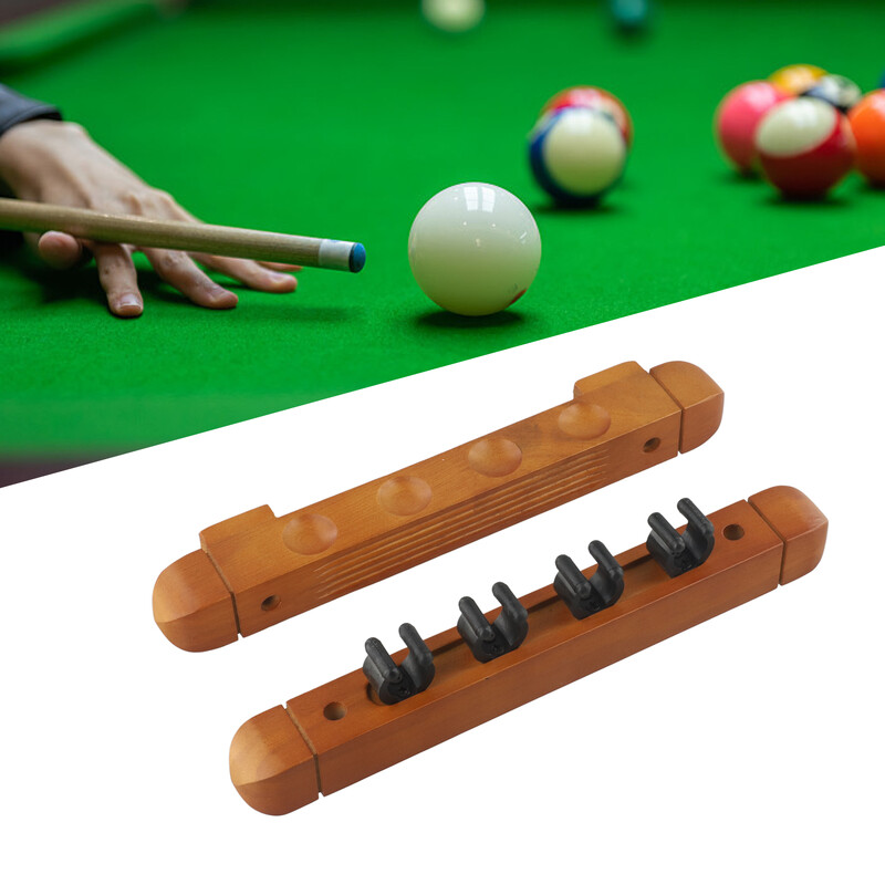 1 par držača štapa za biljar Zidni držači štapova za pecanje Držači štapova s 4 utora Stezaljke za snooker biljar Sportski dodaci
