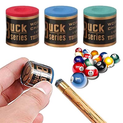 2 DB/Szett Csúszásmentes Biliárd Kréták Pool Cue Stick Kréta Snooker Easy Powder Biliárd Kréta Medencetartozékok Kék Zöld Piros