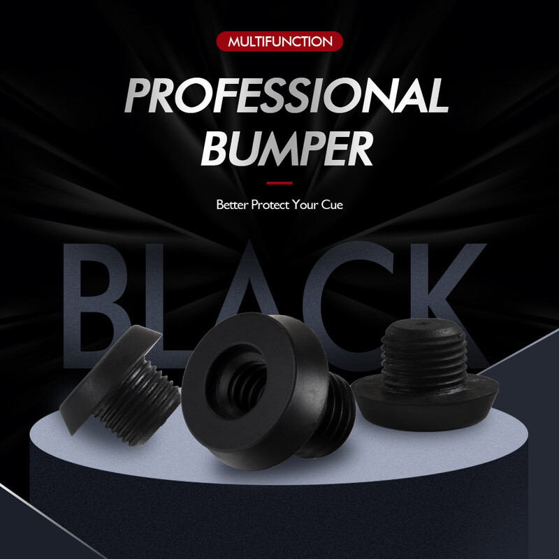 Gumeni štap za biljar Block Butt Connected Extension Billiard Extension Bumper Dodatak za MEZZ PREDATOR FURY HOW KONLLEN