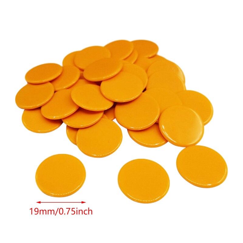 100 gabalu pokera žetonu spēles Valūtas monētas Kazino piederumu piederumu daļas