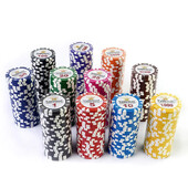 10 gab. Māla Teksasas pokera žetonu kazino monētas Poker 40x3,3 mm Crown Poker Chips Club izklaides spēļu azartspēļu komplekts profesionāls
