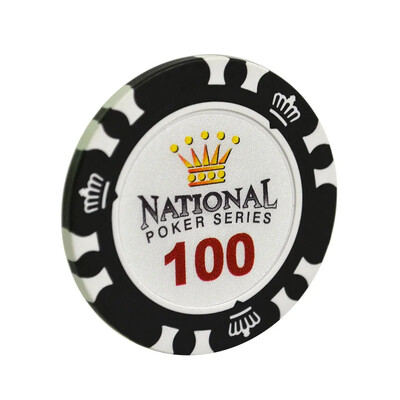 10 gab. Māla Teksasas pokera žetonu kazino monētas Poker 40x3,3 mm Crown Poker Chips Club izklaides spēļu azartspēļu komplekts profesionāls