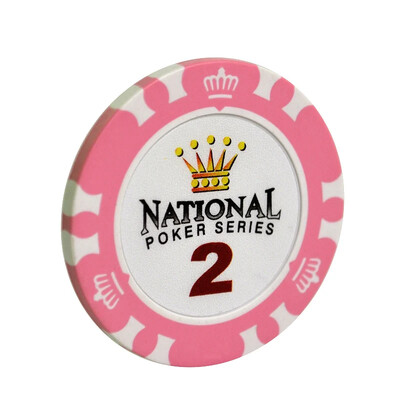 10 gab. Māla Teksasas pokera žetonu kazino monētas Poker 40x3,3 mm Crown Poker Chips Club izklaides spēļu azartspēļu komplekts profesionāls