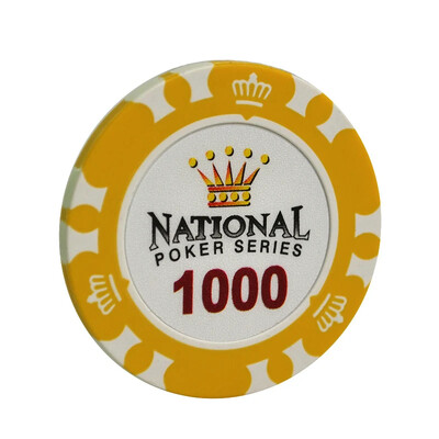 10 gab. Māla Teksasas pokera žetonu kazino monētas Poker 40x3,3 mm Crown Poker Chips Club izklaides spēļu azartspēļu komplekts profesionāls