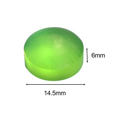 14,5 mm biliardo lazdelės antgalio snukerio antgalio pakeitimo dalių klijai ant tvirtų nešiojamųjų profesionalių biliardo lazdos priedų