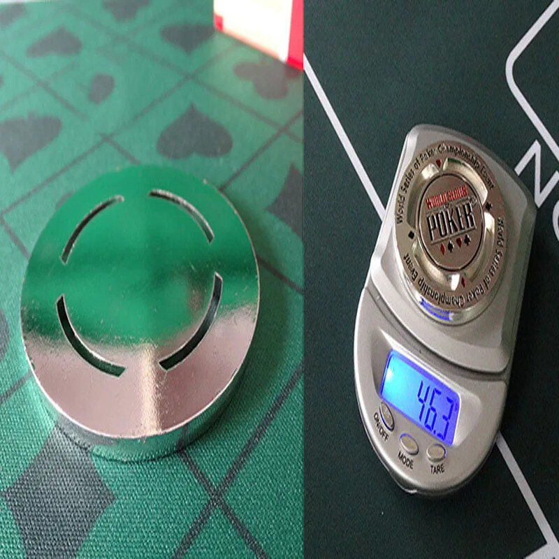 1 gab. Metāla pokera monēta Teksasas pokera žetoni Profesionāli kazino suvenīri kolekcionējami dāvanas spēļu piederumi Pokera karšu aizsargs