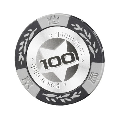 5 gab/partija Baccarat Upscale pokera žetonu komplekts Piederumi Šaha tipa Māla žetoni Pentagram Texas Poker Texas Casino Poker