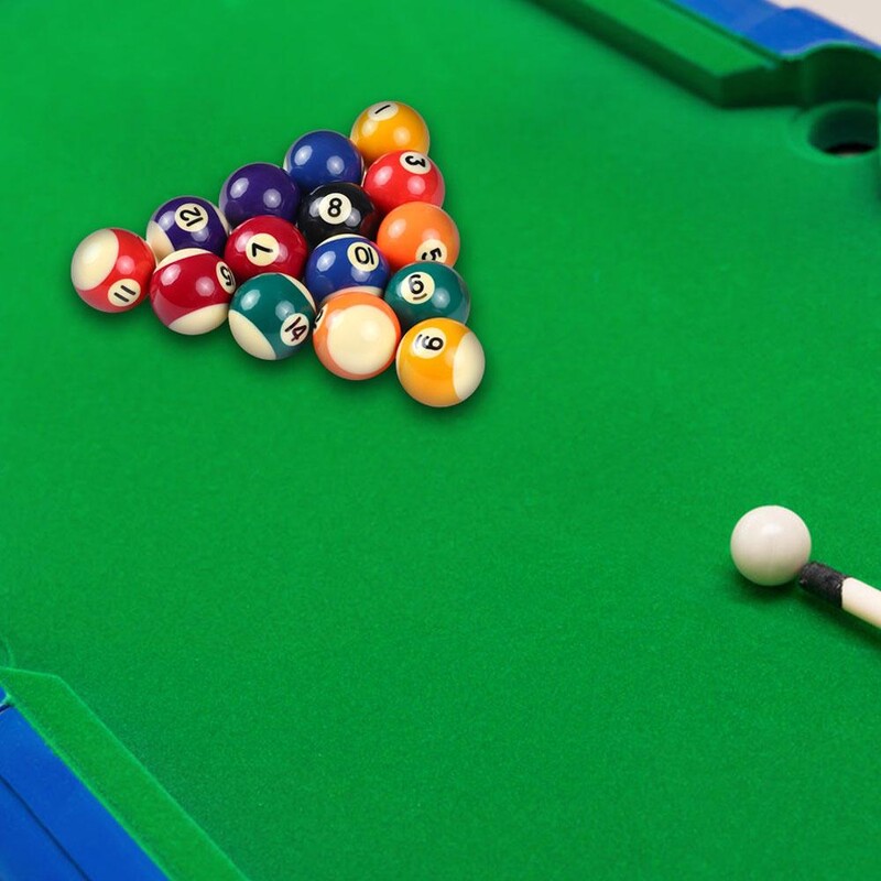 Naujas vaikiškas biliardo stalo kamuoliukų rinkinys biliardo derva Maži biliardo kamuoliukai, pilnas rinkinys snukerio ir biliardo priedai, 25 mm