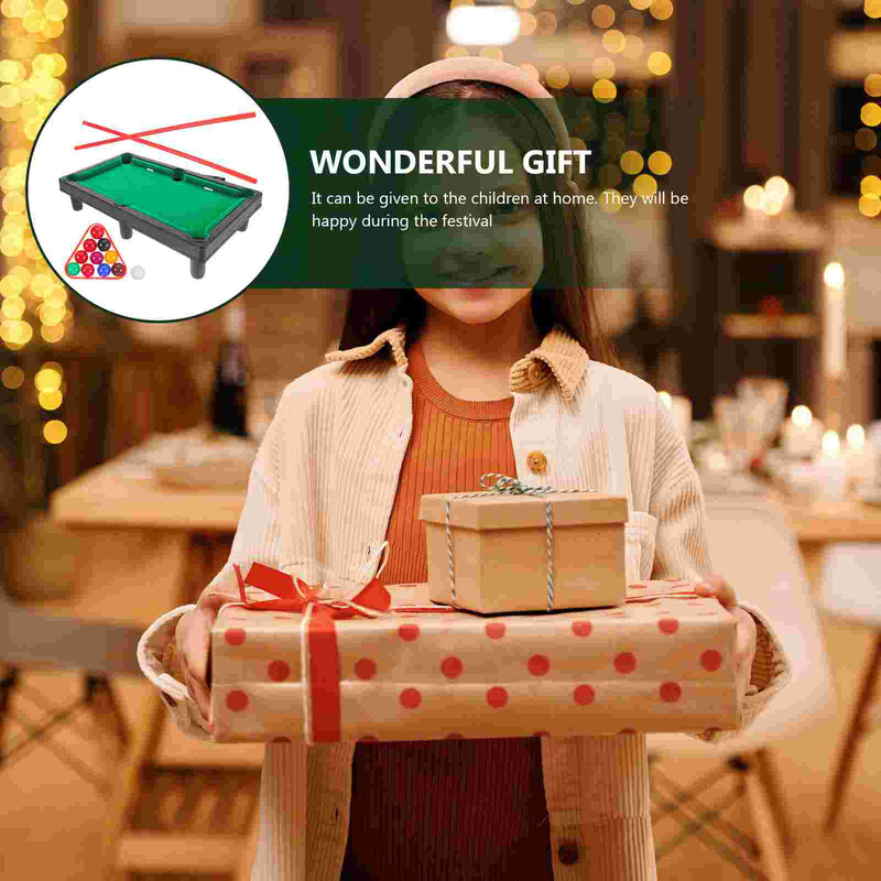 Vaikų biliardo žaislas Vaikų biliardo stalas Mini plastikinis stalinis stalinis stalinis žaidimas Kelionės