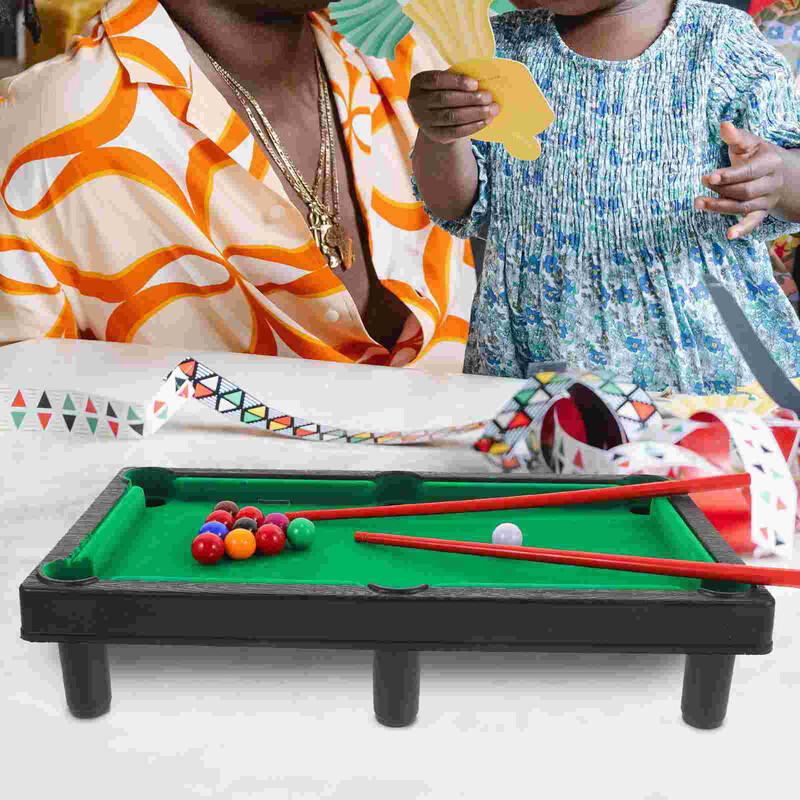 Vaikų biliardo žaislas Vaikų biliardo stalas Mini plastikinis stalinis stalinis stalinis žaidimas Kelionės
