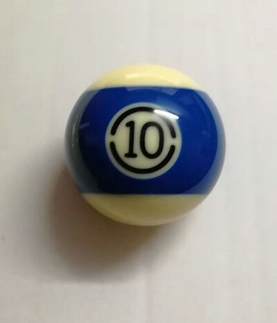 Must Kingkong TV piljardi piljardipall, standardsuurus 2-1/4" ühe palli asendus