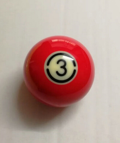 Must Kingkong TV piljardi piljardipall, standardsuurus 2-1/4" ühe palli asendus