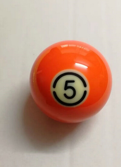 Must Kingkong TV piljardi piljardipall, standardsuurus 2-1/4" ühe palli asendus