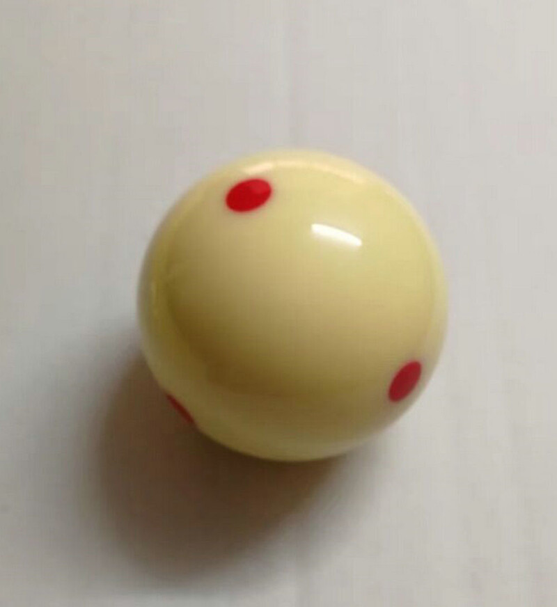 Must Kingkong TV piljardi piljardipall, standardsuurus 2-1/4" ühe palli asendus