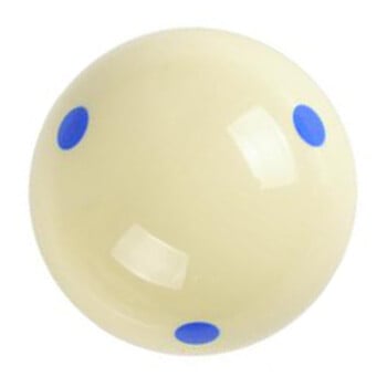 Professional Cue Ball Spot Measle Pool Μπάλες προπόνησης μπιλιάρδου Μπλε/Κόκκινο 6 Dot Spot Pool Standard 2-1/4 ιντσών