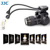 JJC LED makro svjetiljka s 10 razina podesive svjetline za makro fotografiju za Canon Nikon Sony Olympus Fujifilm DSLR