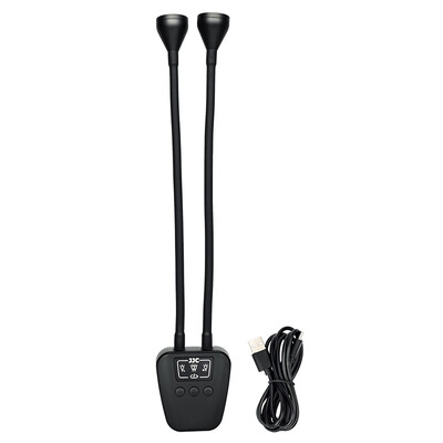 JJC LED makro svjetiljka s 10 razina podesive svjetline za makro fotografiju za Canon Nikon Sony Olympus Fujifilm DSLR