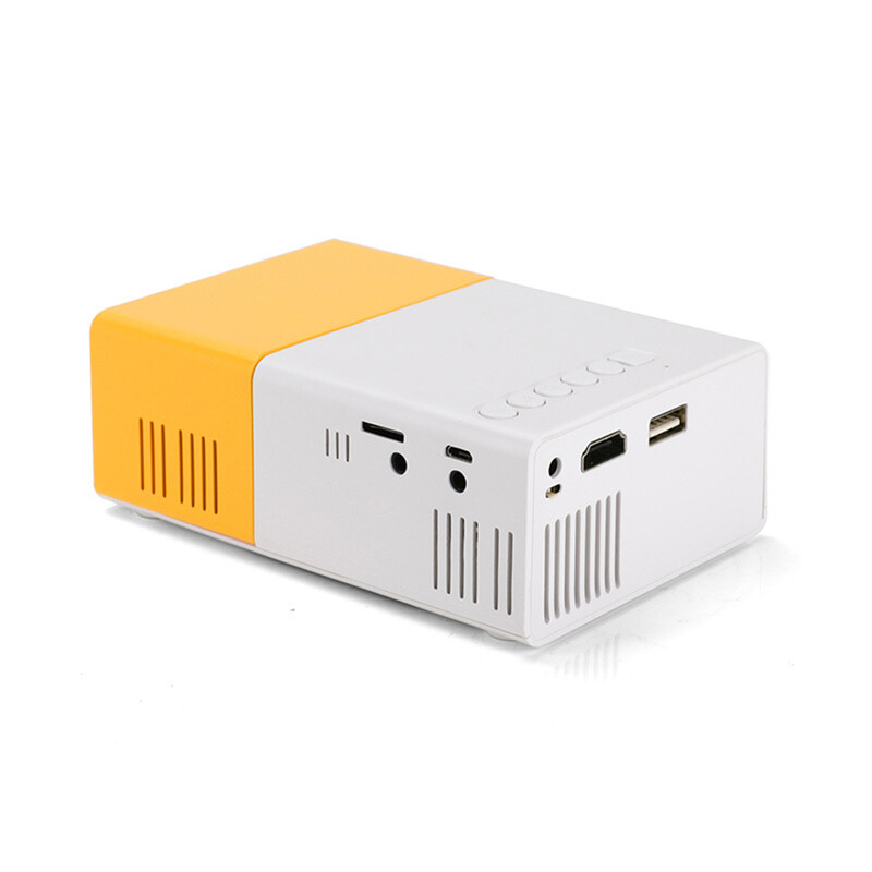 YG300 MINI projektor Kaasaskantav kodukino nutikas teler Laserkiire 3D kino LED-videoprojektor 1920X1080 filmi jaoks HD-pordi kaudu