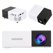 HD 1080P Mini LED Projector 400 Lumen Home Media Player 320x240 Φορητός μικροπροβολέας LED με τηλεχειριστήριο
