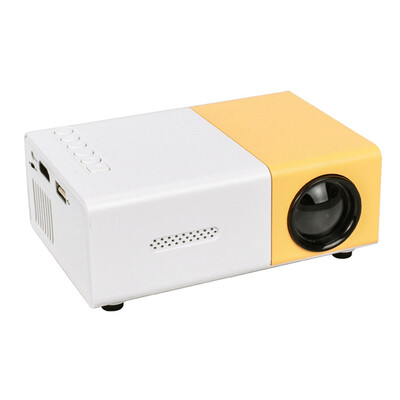 HD 1080P Mini LED Projector 400 Lumen Home Media Player 320x240 Φορητός μικροπροβολέας LED με τηλεχειριστήριο