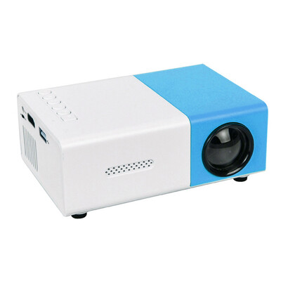 HD 1080P Mini LED Projector 400 Lumen Home Media Player 320x240 Φορητός μικροπροβολέας LED με τηλεχειριστήριο