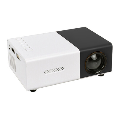 HD 1080P Mini LED Projector 400 Lumen Home Media Player 320x240 Φορητός μικροπροβολέας LED με τηλεχειριστήριο