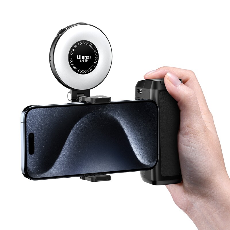 Ulanzi LM19 dvobojni MagSafe Light telefonski stalak za iPhone 15 14 13 12 Mini Pro Pro Max za Vlog Live-streaming fotografiju