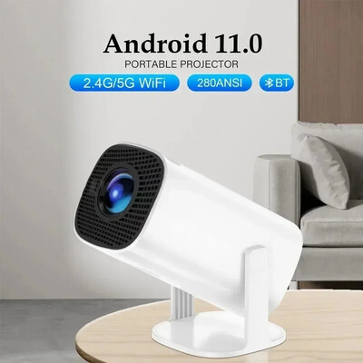 P30 nutikas miniprojektor Android 11 WiFi6 tugi 4K 1080P BT5.0 projektor 1280*720P kodukino kaasaskantav projektor