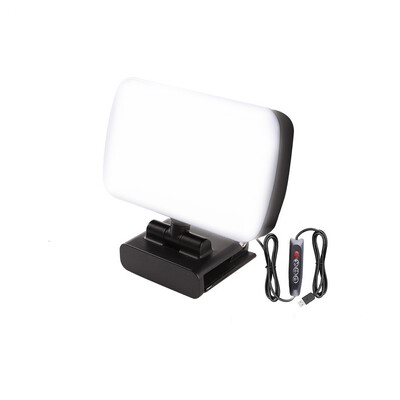 Videokonferencija 6500K prijenosna LED video svjetlosna kocka Prijenosno računalo Web kamera Svjetlo Zoom Rasvjeta za poziv Isječak za prijenos uživo