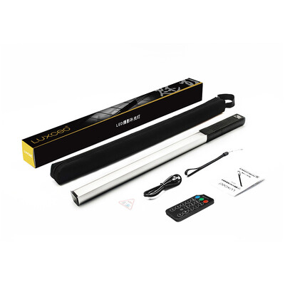 LUXCEO Q508A Baghetă de lumină video LED RGB de mână 3000K-6000K CRI 95+ Studio de fotografie Stick de lumină rece pentru Youtube Vlog