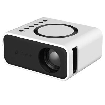 Proiector YT300 Mini Beamer portabil de înaltă calitate pentru camping în aer liber Smartphone cu oglindire fără fir Acceptat Home Theater
