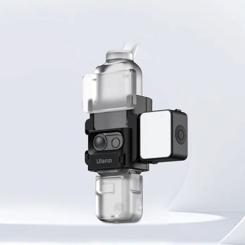 Ulanzi LM18 mini LED-videovalgusti DJI Osmo Action 4/3 ja Pocket 3 jaoks