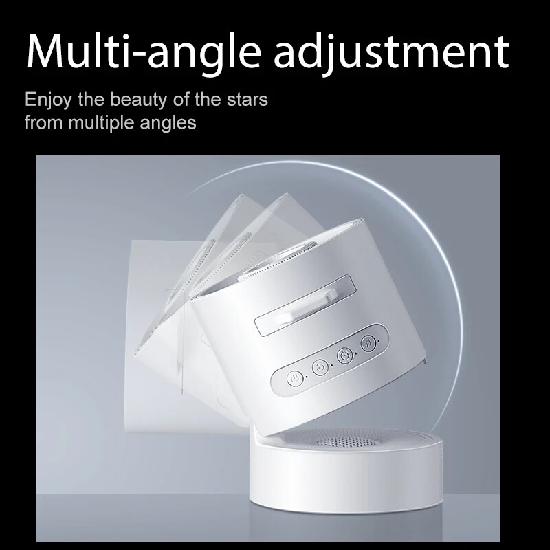 Galaxy projektors 360° pagriežams planetārija zvaigžņu projektors reālistisks zvaigžņots debess nakts gaisma Saules sistēmas mēness bērniem guļamistaba