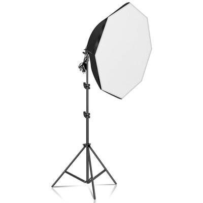 Softbox világító készlet 70 cm*70 cm Professzionális fényképezési világítási készlet filmes modellekhez Portré Termék Divat Sorozatfelvétel