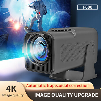 Factory F600 Smart Projector 4K Cinema Theatre Game 1080P Multimedia Projector Mini Portable Home Pocket Projector