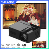 Salange YT100 Mini proiector Suport 1080P Video Mobil Home Cinema Portabil Wifi Oglindire fără fir pentru IOS Android Smartphone
