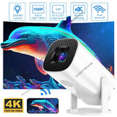 Kaasaskantav projektor 4K Android 11 Allwinner H713 1280x720P Dual Wifi6 200Ansi LED Video Kodukino Välisprojektor MovieTheater
