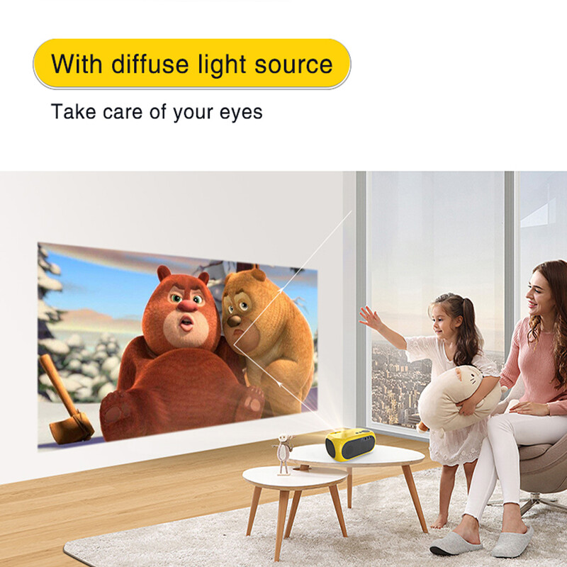 M24 4K HD преносим проектор LED проектор Android 11.0 Bluetooth WIFI 6.0BT5.0 1920*1080P Домашно кино Автофокус Мини проектор