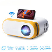 Q11 Mini proiector Smart HD LED LCD Beamer video portabil Cel mai bun proiector Home Theater WIFI cu ecran fără fir Versiune cu oglindă