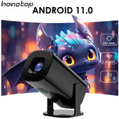 P30 Smart Mini Projector Android 11 WiFi6 Поддържа 4K 1080P проектор 2.4G&5G WiFi 1280*720P Интелигентен преносим проектор за домашно кино