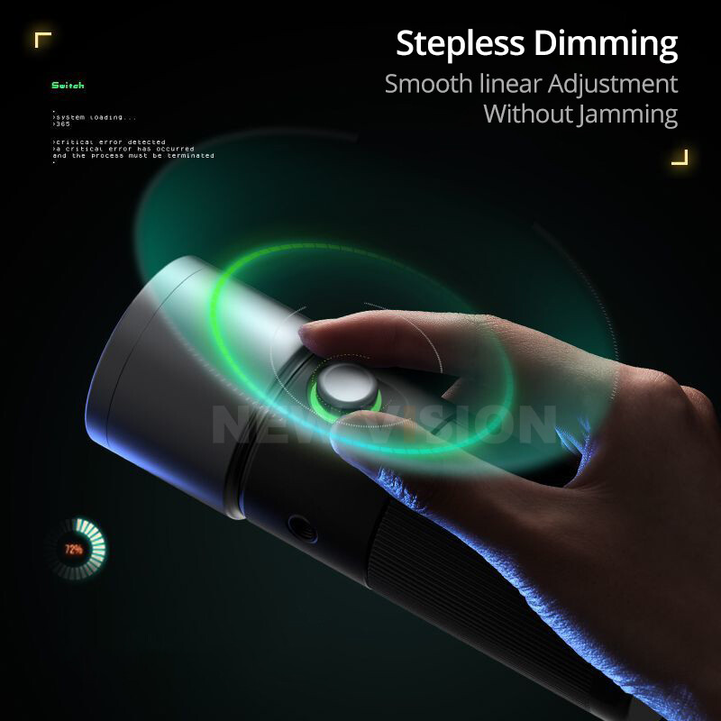 SIDANDE svjetiljka od 10 W Projekcijsko svjetlo u četiri boje Ugrađena punjiva baterija od 8400 mAh Za 4 sata Puna izlazna snaga dolazi s