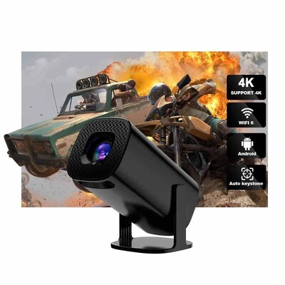 Mini proiector inteligent P30 Android 11 WiFi6 Bluetooth Mini portabil inteligent Suport Proiector 4K BT5.0 Proiector 1280*720P