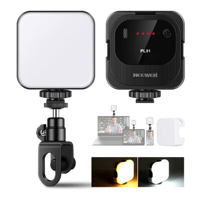 Neewer ultra svijetlo mini LED video svjetlo 49 LED video svjetlo visoke snage s mogućnošću prigušivanja kompatibilno s Iphone 15 Pro Max računalom